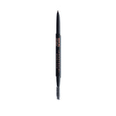 Anastasia Brow Wiz Soft Brown pencil closeup showing precise, hair-like brow strokes.