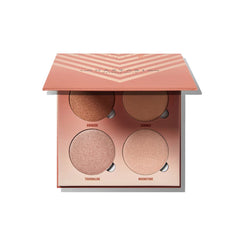Anastasia Beverly Hills Sun Dipped Glow Kit palette with four bronze highlights for radiant skin