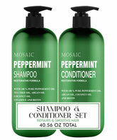 AnatoliaDaphne Peppermint Shampoo bottle front for refreshing scalp care
