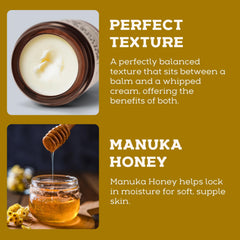 Ancestral Haven beef tallow face application—creamy non greasy moisturizer for daily use