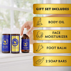 Ancient Greek Remedy face moisturizer application showing silky texture for daily hydration.
