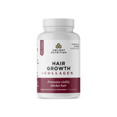 Ancient Nutrition hair-growth bottle for thicker, fuller hair support.