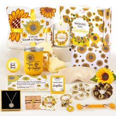 Andlane Sunflower Gift Box Open showcases a ready-to-gift moment for celebrating her day.
