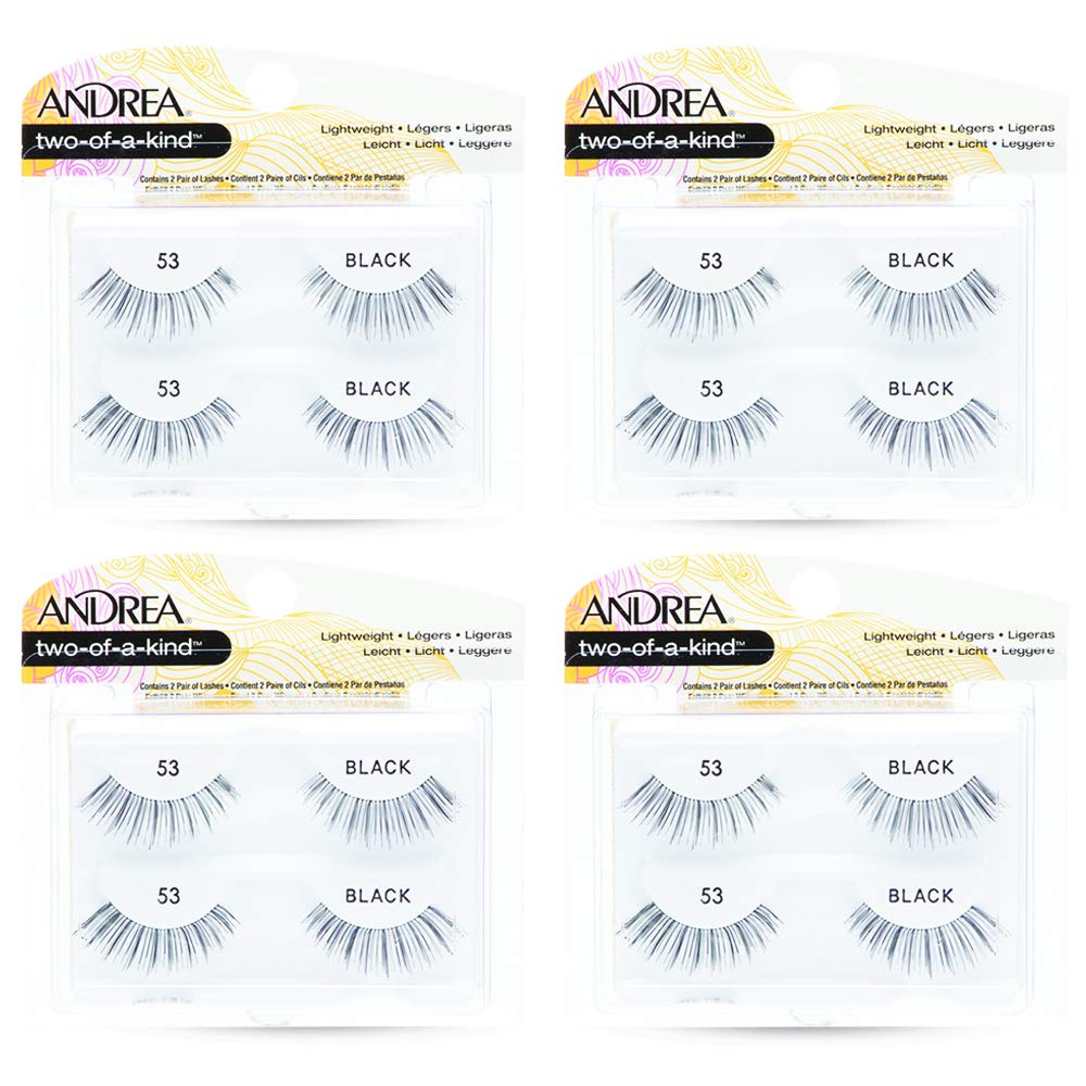 Andrea Two of a Kind Lashes 53 natural-look pack for everyday glamour and subtle definition.