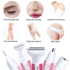 ANFOOS small-area shaver for precise edging on sensitive zones