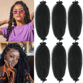 Angels Beauty Spring Afro Twist 20-inch pack setup for a voluminous everyday look.