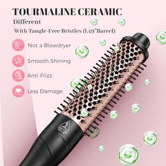 ANIEKIN 1-inch classic wand closeup showing smooth curling action.