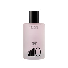 ANILLO Rosy Night bottle closeup highlights long-lasting fragrance for all hair types.