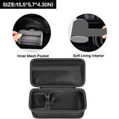 ANKHOH Dyson Supersonic case holder interior compartments keep diffuser and attachments neatly in place.