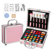Anpro all-in-one makeup kit case open showing organized tools for on-the-go touch-ups