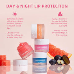 ANRCOLLECT lip balm with a subtle glossy finish for daytime moisture.