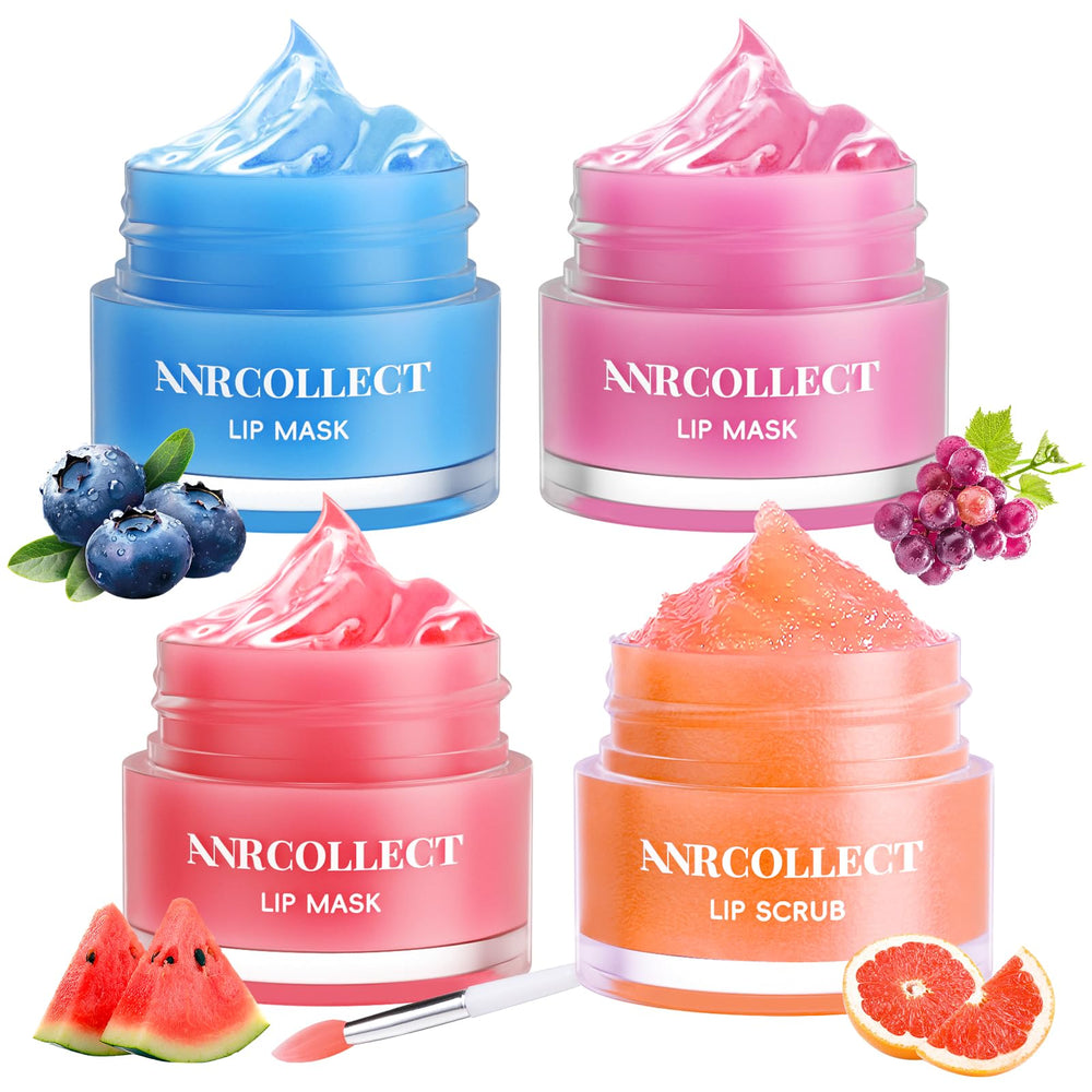 ANRCOLLECT lip scrub sugar exfoliator delivers gentle exfoliation for smoother lips.