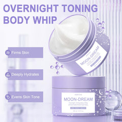 Anroha Moon Dream Overnight Toning Whip in hand demonstrates nightly application.