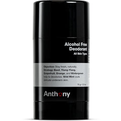 Anthony sport-strength deodorant stick application showing long-lasting odor protection for all-day wear
