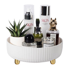 Anyoifax makeup organizer tray front view offers easy access to cosmetics