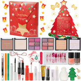 Aolikoko makeup advent calendar 2025 palette for versatile festive looks.