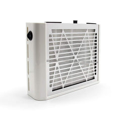 AONOLOVO Nail Dust Collector front view demonstrates compact design for a clean manicure space.