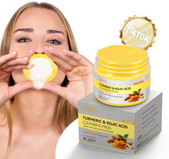 AOPO Kojic Acid and Turmeric Cleansing Pad Pack for daily cleansing and radiant skin.