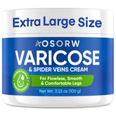 AOSORW varicose-veins-cream-tube for leg comfort and smoother skin