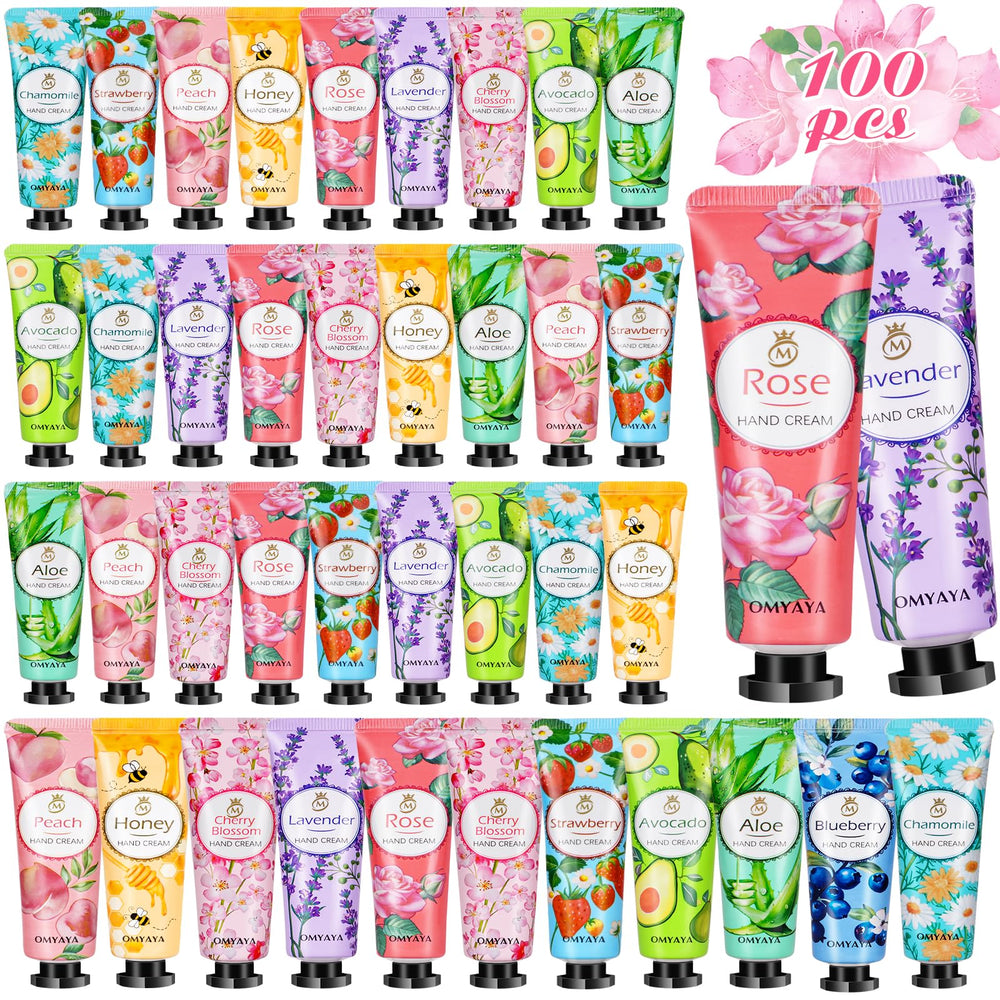 Aottom 100-pack hand lotion bulk gift packaging showcases gift-ready bulk set for sharing.