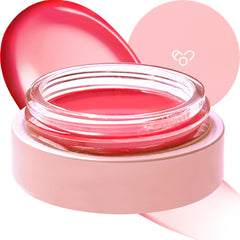 AOU Glowy Tint Balm packaging displaying pink shade for everyday lip care