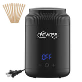AOWOSA mini wax pot warmer compact digital heater ready for precise facial waxing sessions