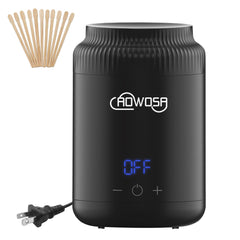 AOWOSA mini wax pot warmer compact digital heater ready for precise facial waxing sessions