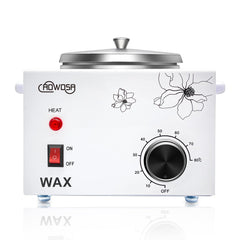 AOWOSA single wax warmer front view; compact professional tool for salon waxing sessions.