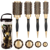 Aozzy round brush 25mm compact for precise blowouts and smooth root lift