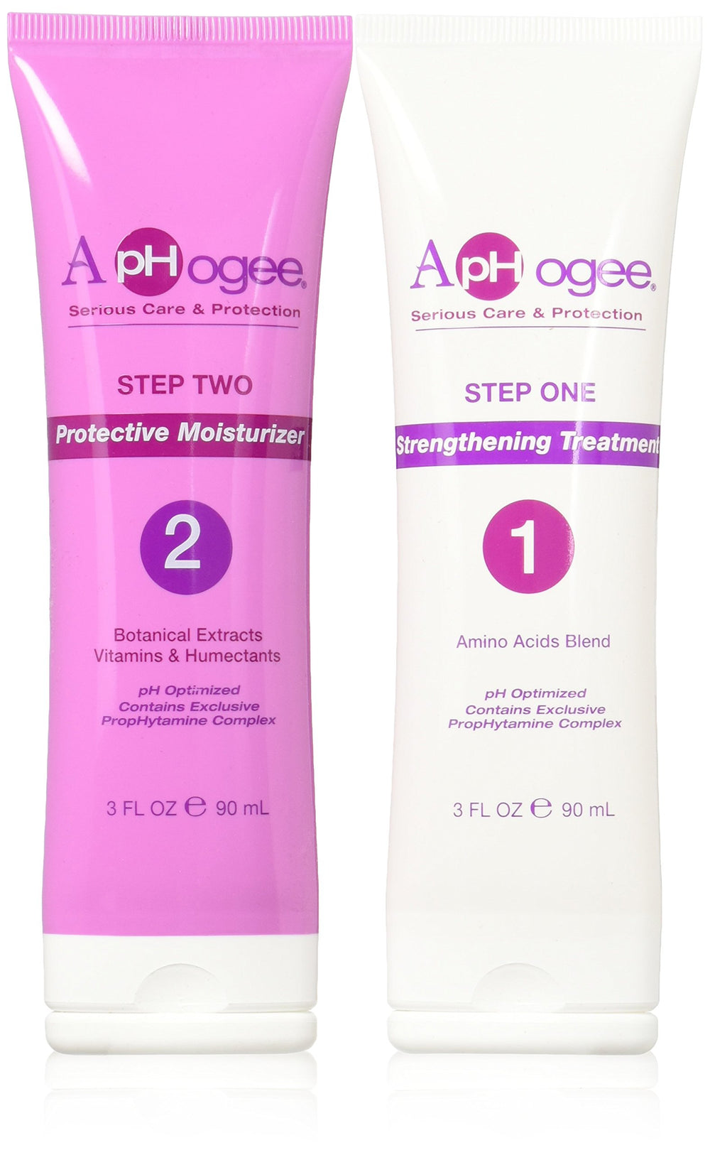 Aphogee hair-strengthening kit box showing the 2-count set for color preparation
