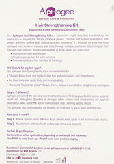 Aphogee kit in use on porous hair, preparation step