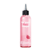 A'PIEU Raspberry Hair Vinegar Rinse bottle promotes scalp detox and oil balance.