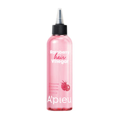 A'PIEU Raspberry Hair Vinegar Rinse bottle promotes scalp detox and oil balance.