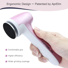 APRELM E7 120-pcs-sandpapers set supports multi-grit customization for different callus depths.