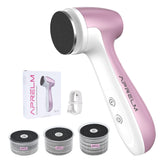 APRELM E7 ergonomic-handheld design enhances grip for precise foot care.