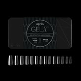 APRÉS Gel-X natural square long tips in 280-count box for precise fit