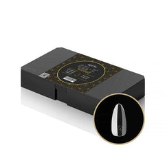 APRÉS Gel-X tip shows thinner base and thicker free edge for natural, durable look.