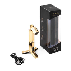 APRÉS Omni Light with extendable head for precise flash curing of gel nails.