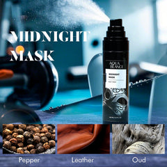 Aqua Blance bottle-pour captures easy, quick scent reapplication after workouts or travel.