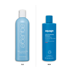Aquage Color Protecting Shampoo lather suggests rich texture and color care