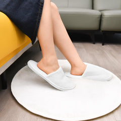 AQUEENLY slippers individually packed in opp bags for hygienic reuse