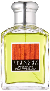 ARAMIS Tuscany EDT spray bottle, sleek design for daily wear and confidence.