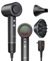 ARAS hair dryer high-speed motor delivers rapid drying for busy mornings.