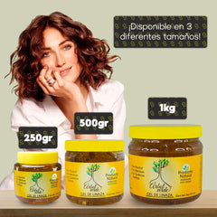 Arbol Verde Linseed Hair Gel packaging and product display communicates natural ingredients and paraben-free promise.