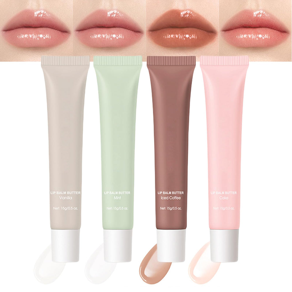 ARCHIDATE Summer Special Lip Butter Vanilla swatch delivers natural tint and hydration