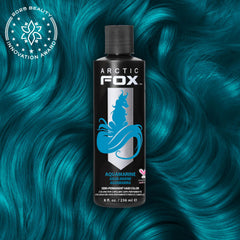 ARCTIC FOX Aquamarine swirl mix demonstrating custom color blending possibilities.