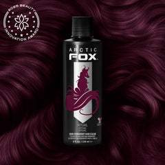 ARCTIC FOX customizable color dilution reveals pastel dusty rose result.