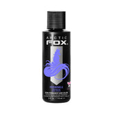 ARCTIC FOX Periwinkle color bottle-pour shows vegan formula for gentle at-home dye