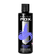 ARCTIC FOX Periwinkle dye bottle shows vegan color with long-lasting results.