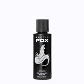 ARCTIC FOX Sterling bottle pour demonstrates color-ready formula for vibrant, fade-resistant silver tones.